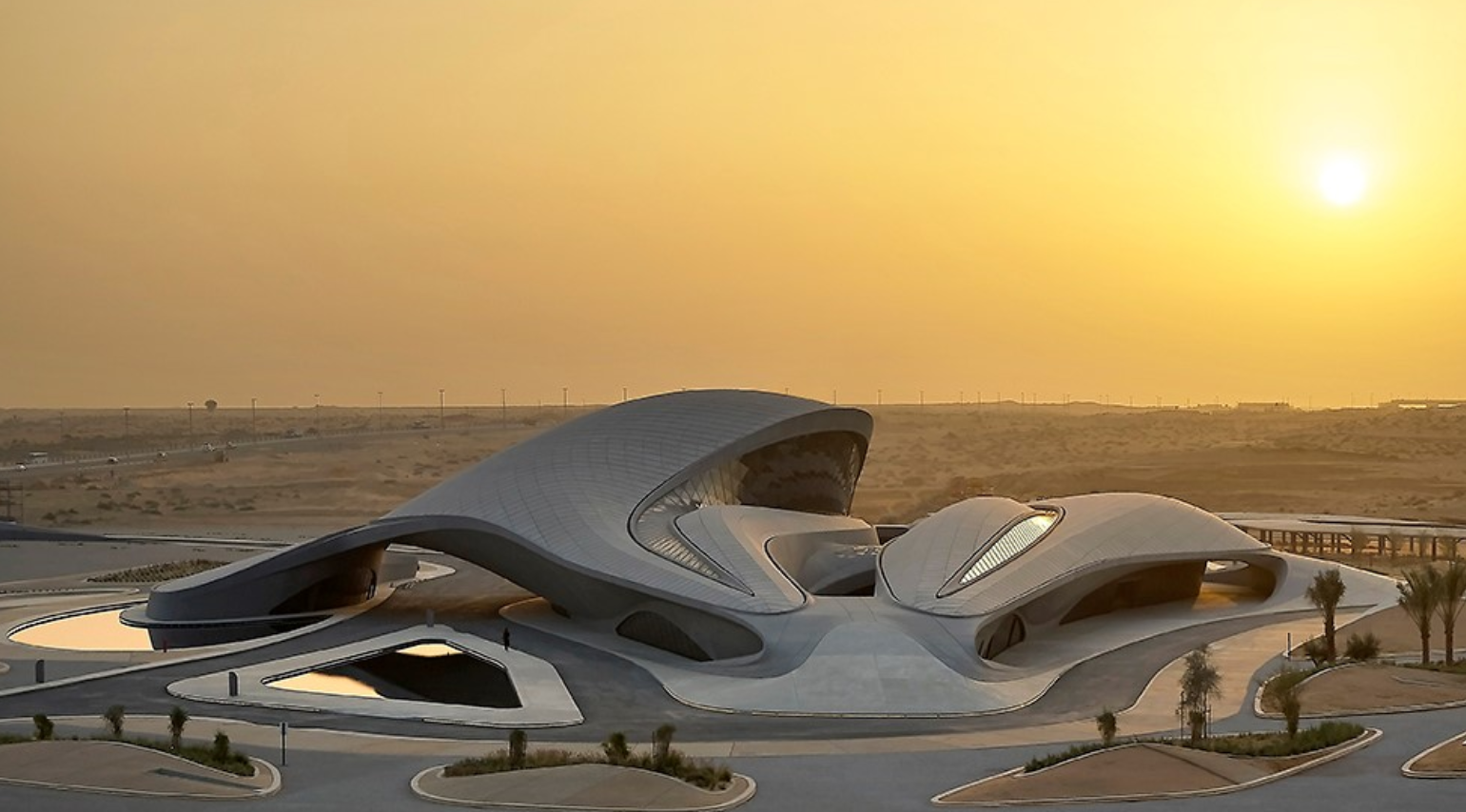 Zaha Hadids final designs opens in the UAE