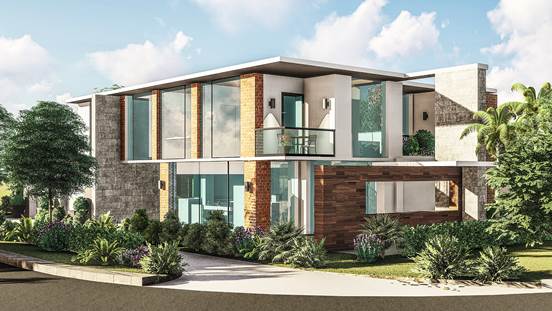 single-family residence elevation architect